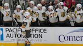 Mason Morelli scores in NHL debut to lead Golden Knights past Sharks 4-0