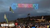 Glastonbury 2024: Watch drone show open festival