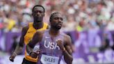 Noah Lyles gets second in a surprising 100m opening heat at Olympics