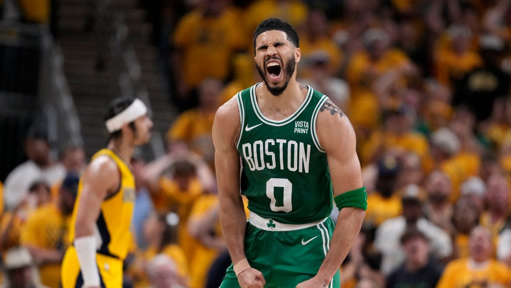 NBA roundup: Holiday's finishing flurry helps Celtics take 3-0 lead in East final