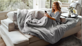 This weighted blanket is 'like being hugged to sleep' — and it's 50% off at Amazon