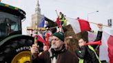 Farmers march in Poland's capital, cut off roads in Spain to protest Ukraine imports and EU policies