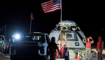 Sin astronautas a bordo, la cápsula Boeing Starliner regresó del espacio