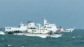4艘中國海警船入釣島海域 日本：首見均備「疑似機砲」
