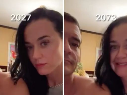 Katy Perry e Orlando Bloom testam filtro de envelhecimento: "Não funciona com elfos e piratas"