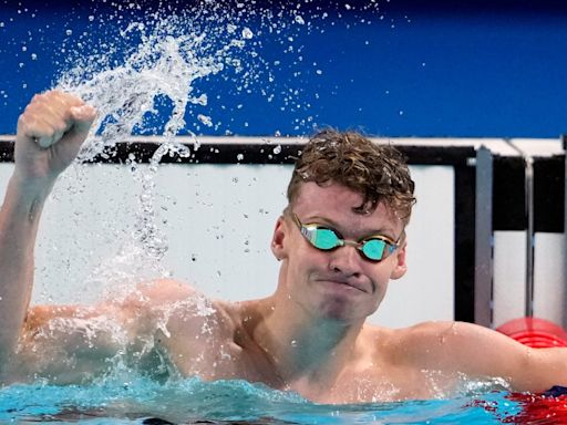 Leon Marchand does what Michael Phelps could not to become undisputed star of Paris Olympics