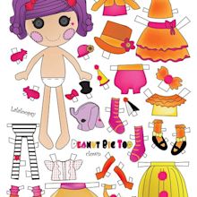 Miss Missy Paper Dolls: Lalaloopsy Paper Dolls