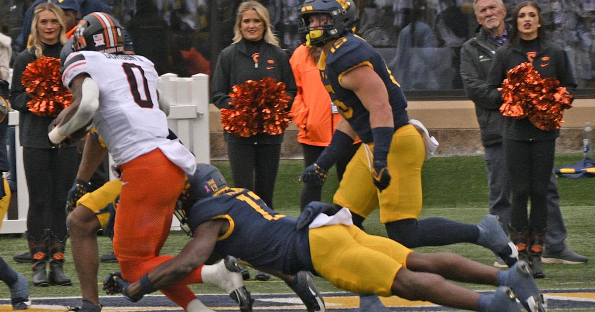 Commentary: Oklahoma State's Ollie Gordon headlines Big 12 Media Days after arrest