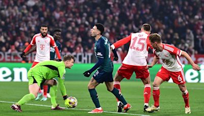 Bayern Munich vs Arsenal LIVE! Champions League match stream, latest score and goal updates today