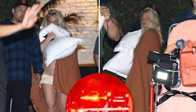 Britney Spears in Huge Fight With Boyfriend, Hotel Guests Fear Mental Breakdown