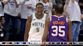 Anthony Edwards talks trash to Kevin Durant, Devin Booker off: Takeaways from Suns Game 1 loss