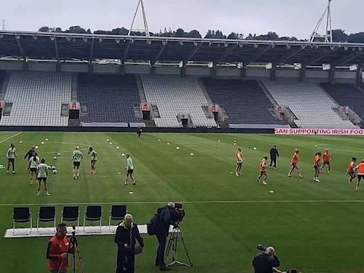 Ireland captain and Arsenal star Katie McCabe refuses to dismiss rumours of Lyon interest ahead of France game