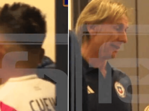 Christian Cueva y Ricardo Gareca se ven a SOLAS y tienen EMOTIVO reencuentro tras el Perú vs Chile