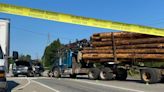 'Serious' logging truck collision near Maple Ridge, Mission boundary sends 2 people to hospital