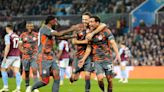 Aston Villa vs Olympiacos LIVE: Europa Conference League latest updates after El Kaabi hat-trick and Hezze goal