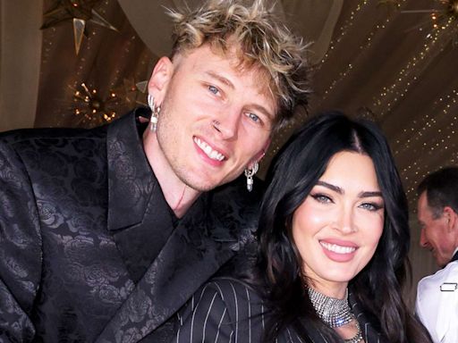 Machine Gun Kelly and Megan Fox Are All Smiles as They Wear Matching Looks on Rare Date Night