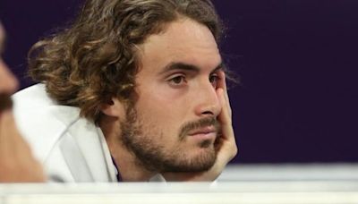 Tsitsipas volvió a dar muestras de su amor por Paula Badosa