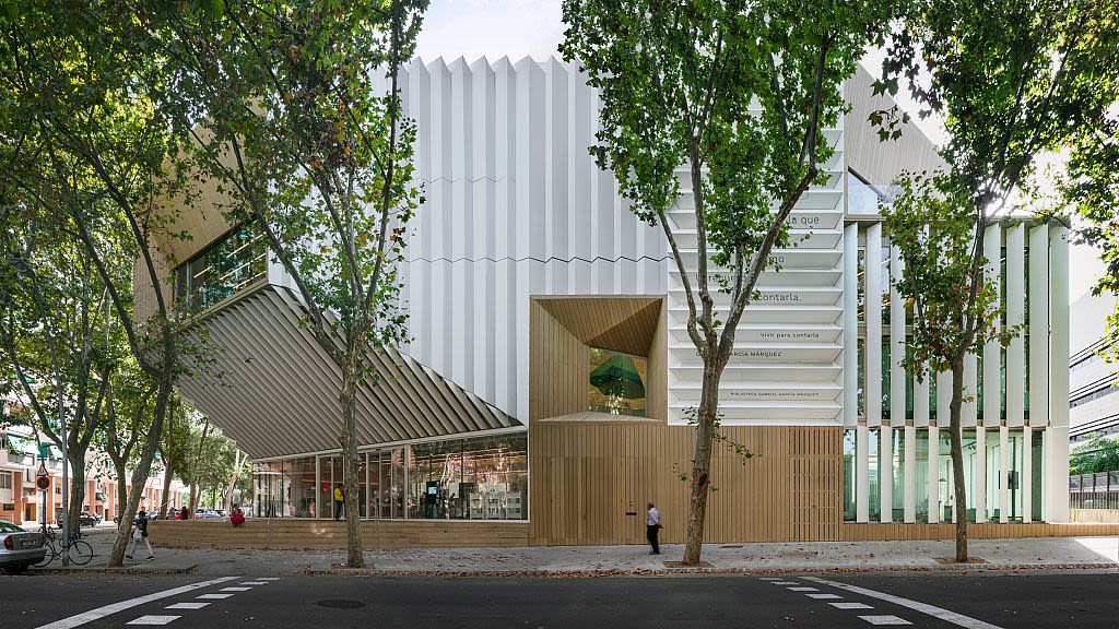 Spanish design duo reveal secrets behind award-winning Barcelona library