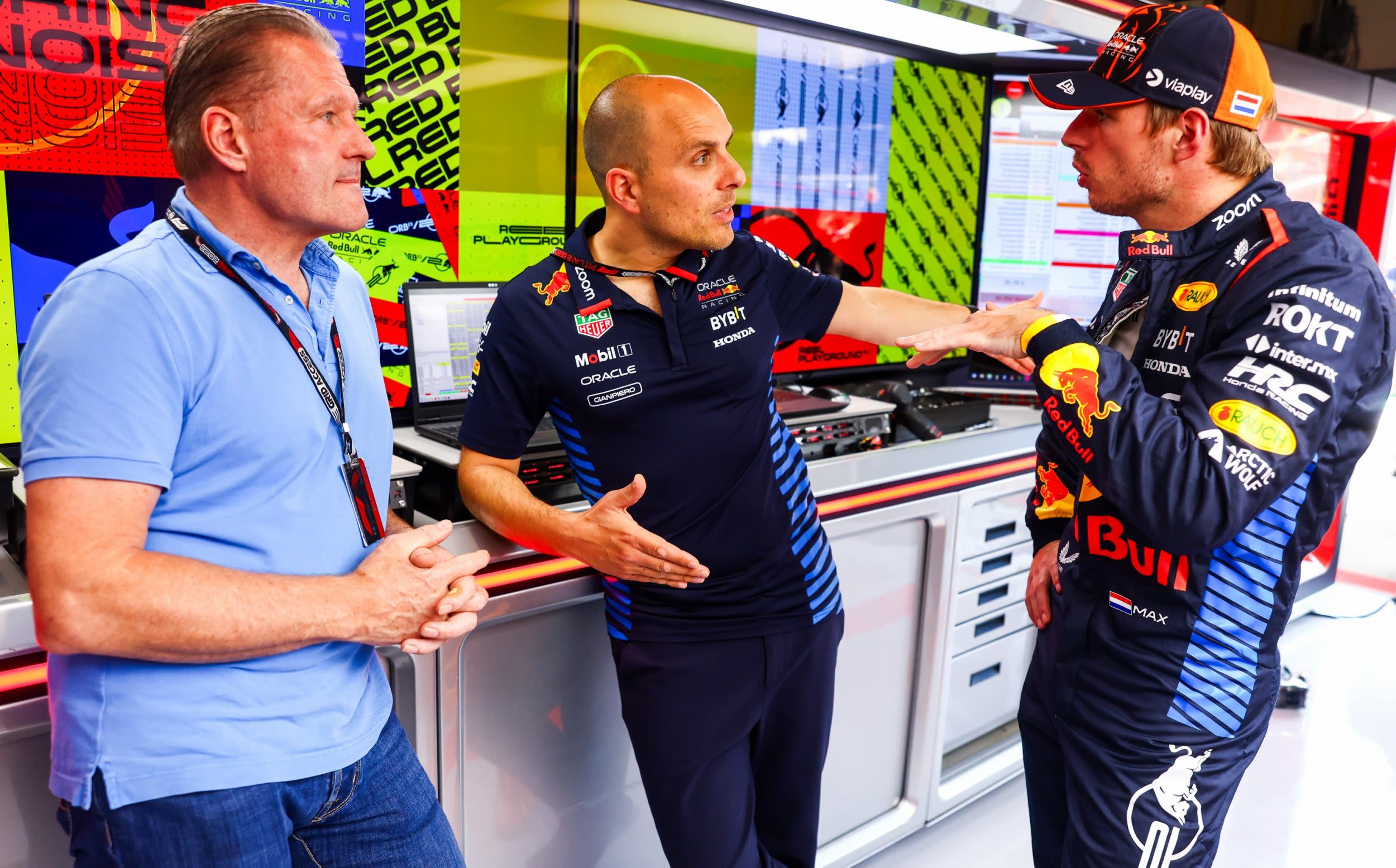 Jos Verstappen renews feud with Christian Horner after being cut out of Red Bull legends parade