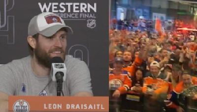 Loud Oilers fans kept interrupting post-game press conference | Offside