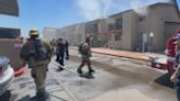 10 displaced, 1 hospitalized after apartment fire in north Phoenix
