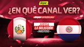 ¿En qué canal ver Perú vs Paraguay y a qué hora juegan el amistoso internacional?