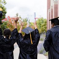 Personalized announcements featuring a photo of the graduate