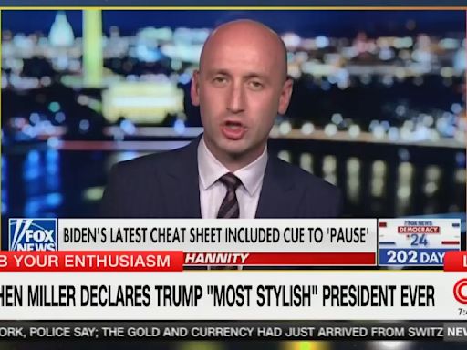 Stephen Miller’s Outlandish Fanboy Trump Flattery Brought to Life by CNN’s Abby Phillip’s Supercut