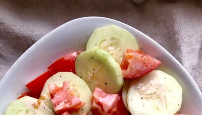 The Insanely Good Creamy Cucumber Salad I Keep Coming Back To
