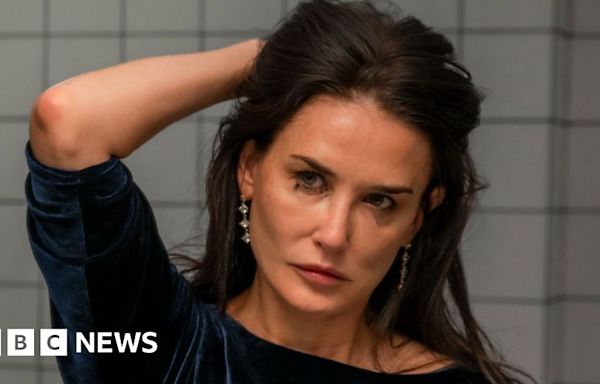 The Substance: Demi Moore says body horror role was 'risky and juicy'