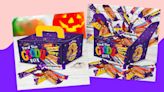 The £10 Cadbury Halloween goody box filled with 48 chocolates for trick-or-treating