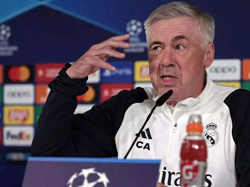 Real Madrid coach Carlo Ancelotti warns players ahead of Champions League final | Football News - Times of India