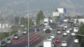 All northbound lanes blocked on I-880 in Oakland after meat spill