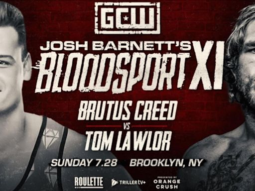 Brutus Creed se enfrentará a Tom Lawlor en Bloodsport XI