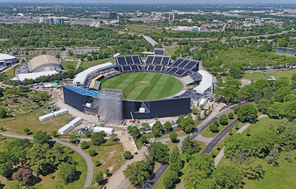 Temporary 34,000-seat Long Island stadium to bring T20 Cricket World Cup to U.S. with reusable components