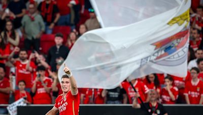 Video: Benjamín Rollheiser anotó su primer gol en Benfica