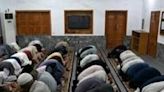 Pakistan's Ahmadis praying in the Rabwah city of eastern Punjab province in September 2023