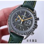 99新 二手 OMEGA 歐米茄 新品歐米茄 手錶 超霸系列月之暗面腕錶311.92.44.51.99.001 自動上鏈