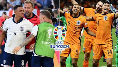 England vs Netherlands - Euro 2024: Live score, team news and updates