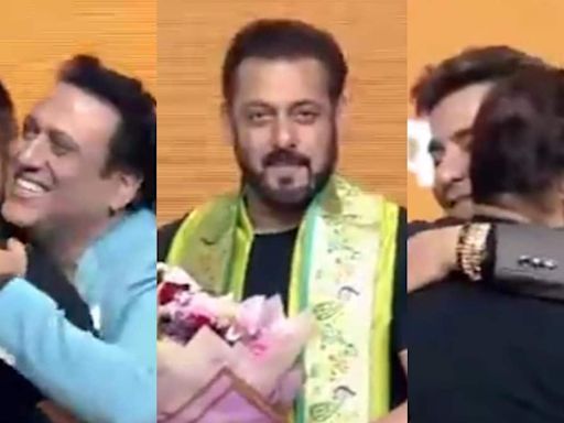 Salman Khan Hugs Govinda, Jeetendra At Dharamveer 2 Trailer Launch; Watch Viral Video - News18