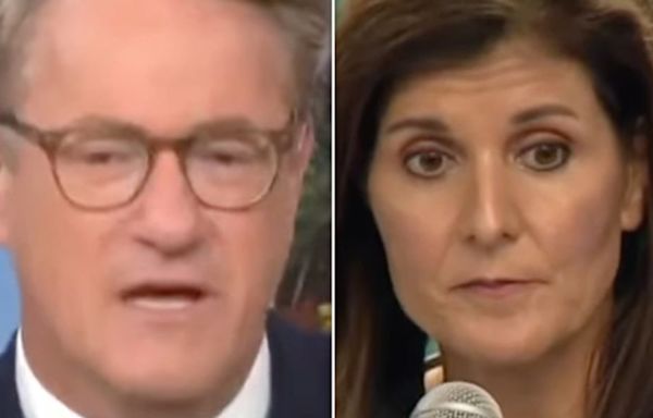 Joe Scarborough Drops S-Bomb On Live TV Over Nikki Haley's Trump 180