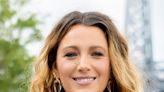 Blake Lively Shimmers In A Stunning Gold Sequined Jumpsuit For The Michael Kors NYFW Show
