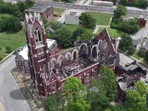 Sk8 Liborius optimistic about rebuilding, one year after fire destroyed former church