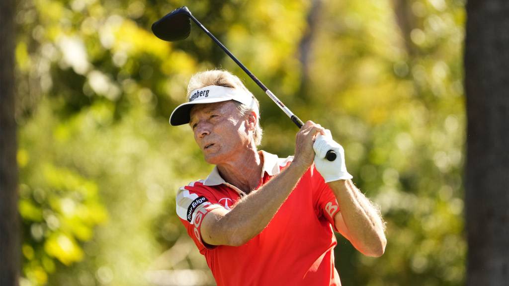 After tearing his Achilles, Bernhard Langer is back at the Insperity Invitational, just the latest obstacle he's overcome as detailed in new book