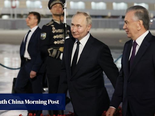 Putin arrives in Uzbekistan on third foreign trip of his new term