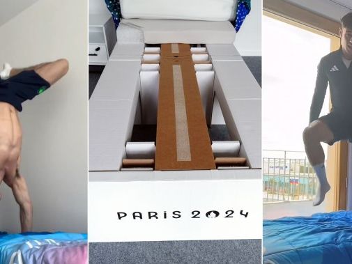 Athletes test out ‘anti-sex’ cardboard beds for the 2024 Paris Olympics - National | Globalnews.ca