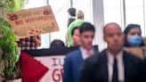 Protesters disrupt Indiana University trustees meeting while Whitten speaks