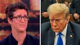 Rachel Maddow mocks Donald Trump trial on 'The View': "He's just a man and there's nobody here to support him, including his wife"