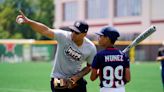 Yankees surprise young Paterson ballplayers in HOPE Week appearance at Hinchliffe Stadium