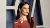 Zoey Deutch’s Flamenco-Inspired Minidress Had Two Massive Flower Appliqués